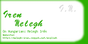 iren melegh business card